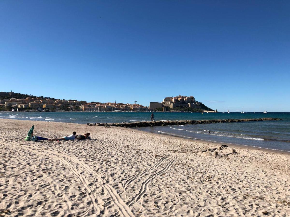 Ferienwohnung Duplex Renove Les Pieds Dans L'Eau Calvi  Exterior foto